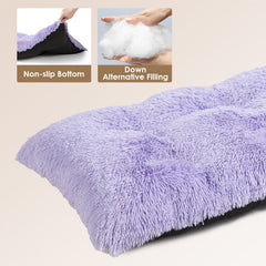 EHEYCIGA Removable-cover washable dog bed demonstrates easy cleaning and maintenance.
