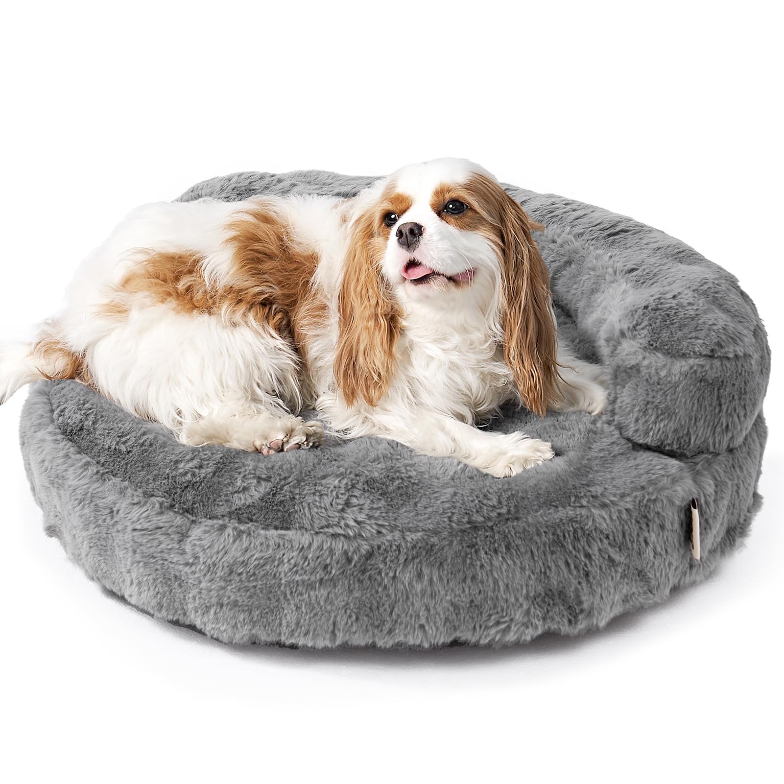 EHEYCIGA small dog bed grey offers cozy comfort for naps