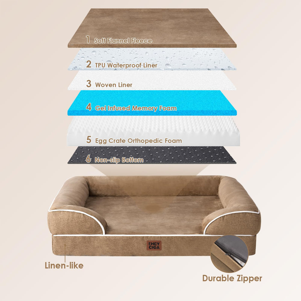 EHEYCIGA soft fleece surface invites warm, plush naps