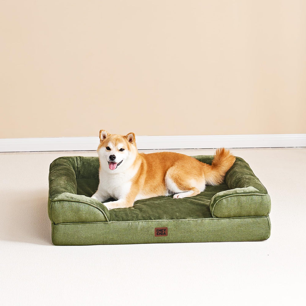 EHEYCIGA soft-fleece-sleeping-surface invites cozy lounging after play.