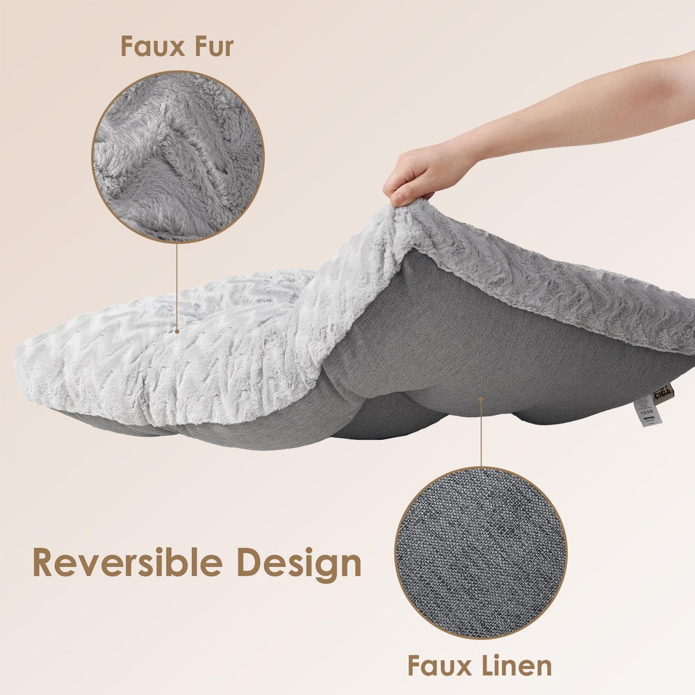 EHEYCIGA bed's high-grade polyester filling supports joints and aligns body