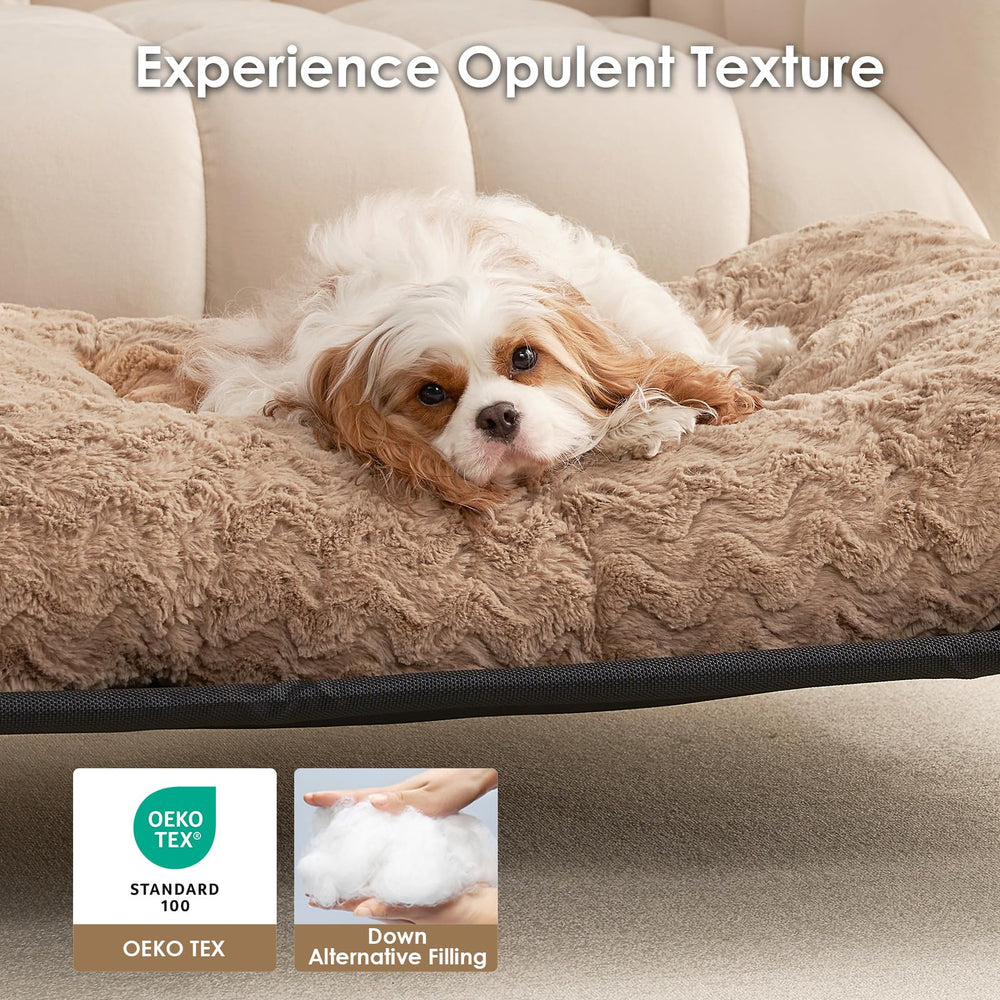 EHEYCIGA linen-side image shows breathable surface to reduce stuffiness.