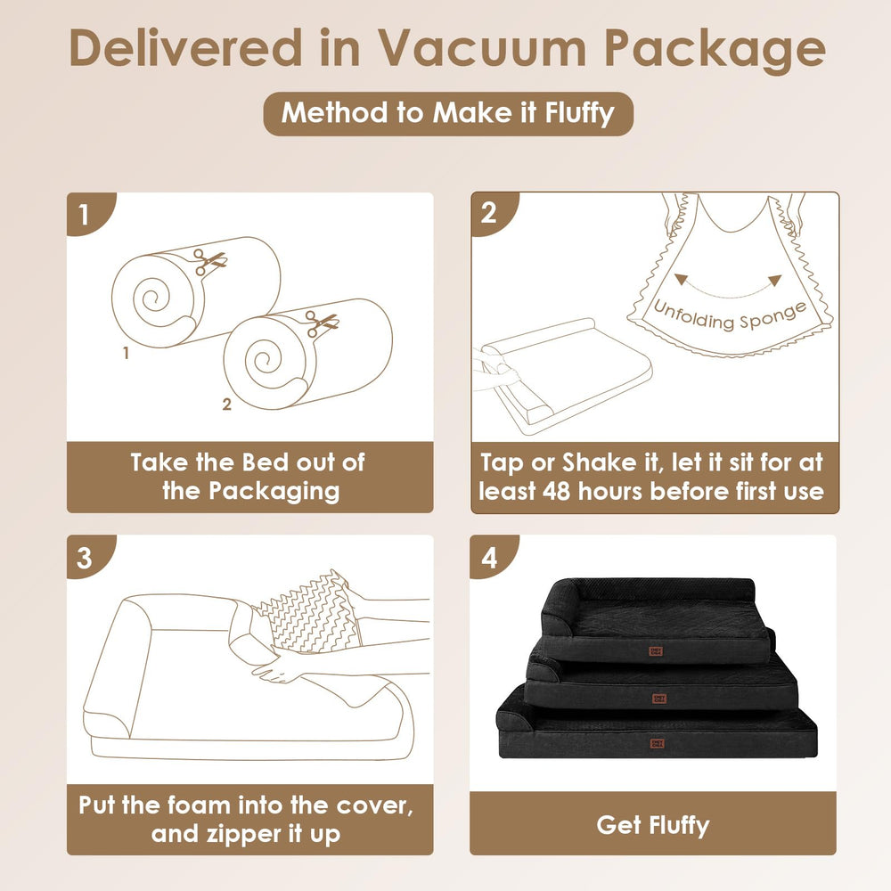EHEYCIGA washable removable cover makes cleanup quick after paws.