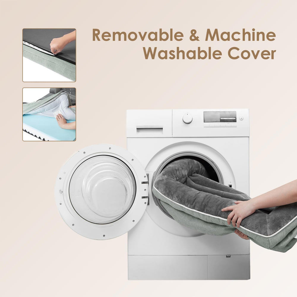 EHEYCIGA washable removable cover makes cleanup quick after muddy outings
