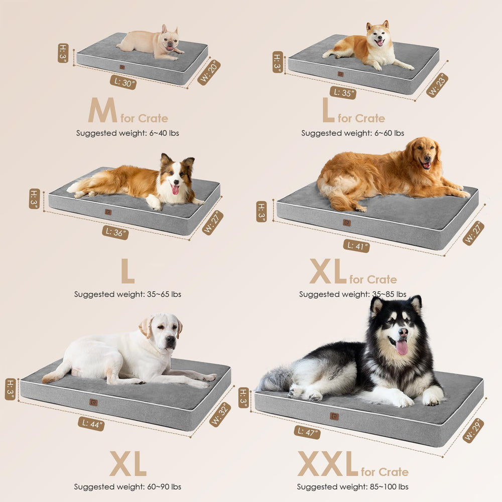 EHEYCIGA memory foam bed waterproof liner close-up emphasizes spill protection and durability.