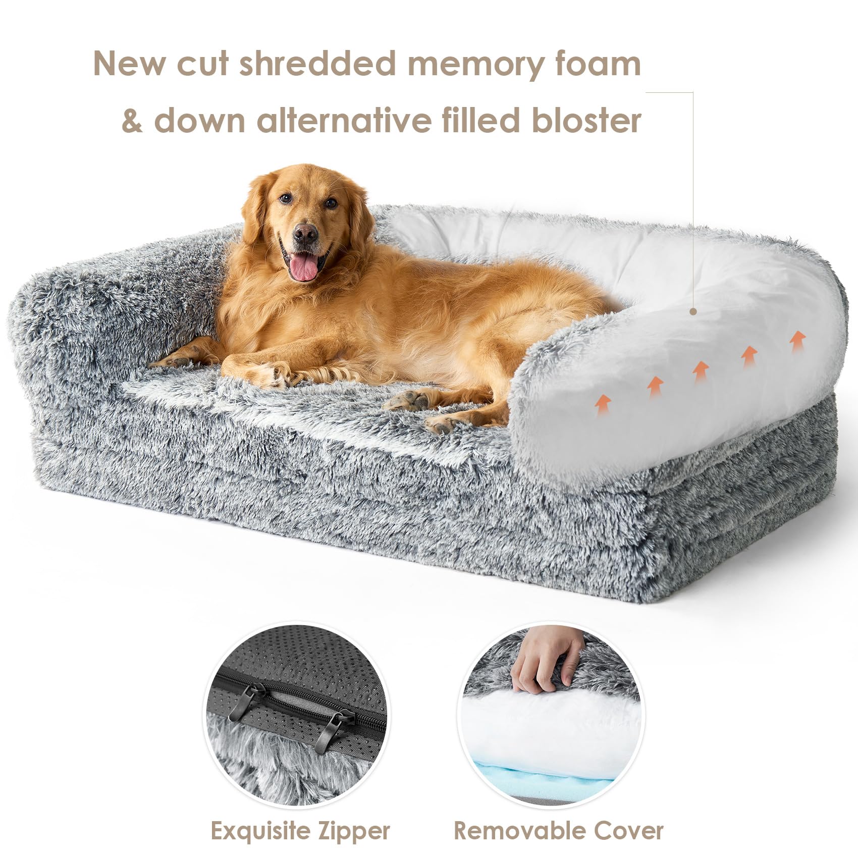 EHEYCIGA waterproof liner shields foam, extending bed life during spills or play