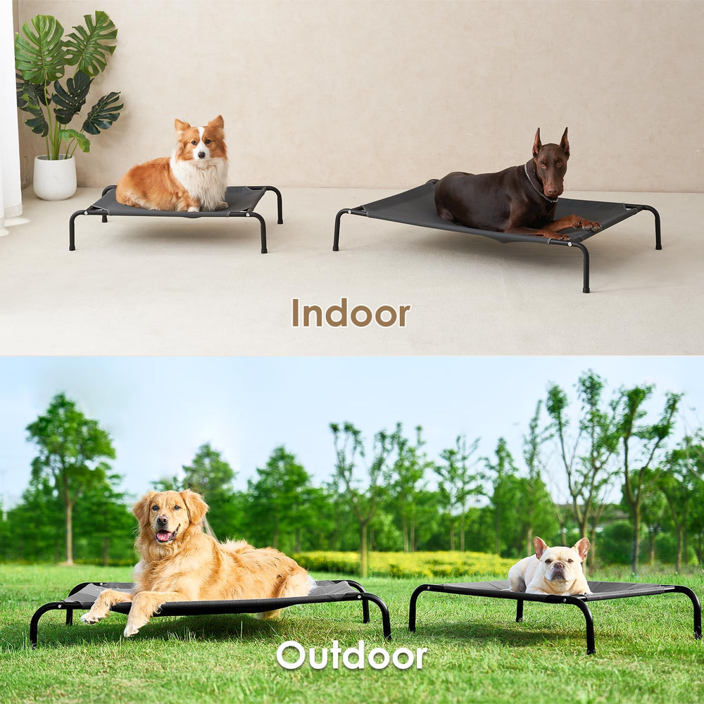 EHEYCIGA XXL portable design makes travel and camping easier for pet owners.