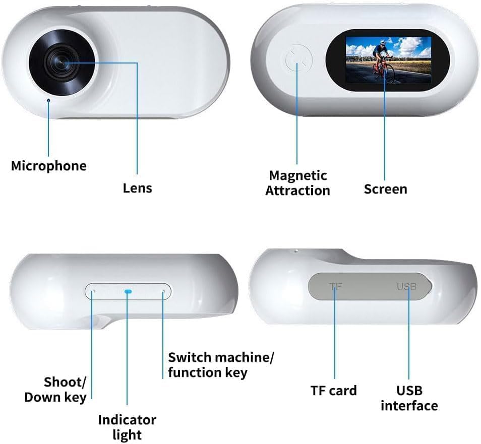 ehomful cat camera collar long-lasting battery supports extended outings