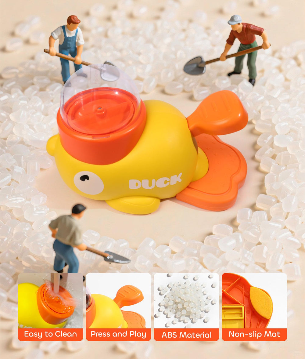 Food-grade plastic construction highlights safe, durable playtime for pets.