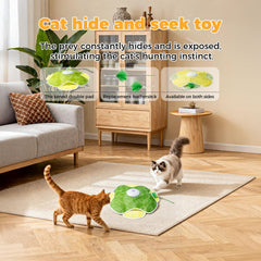 EHWZ rechargeable interactive cat toy side angle enables immersive play sessions.