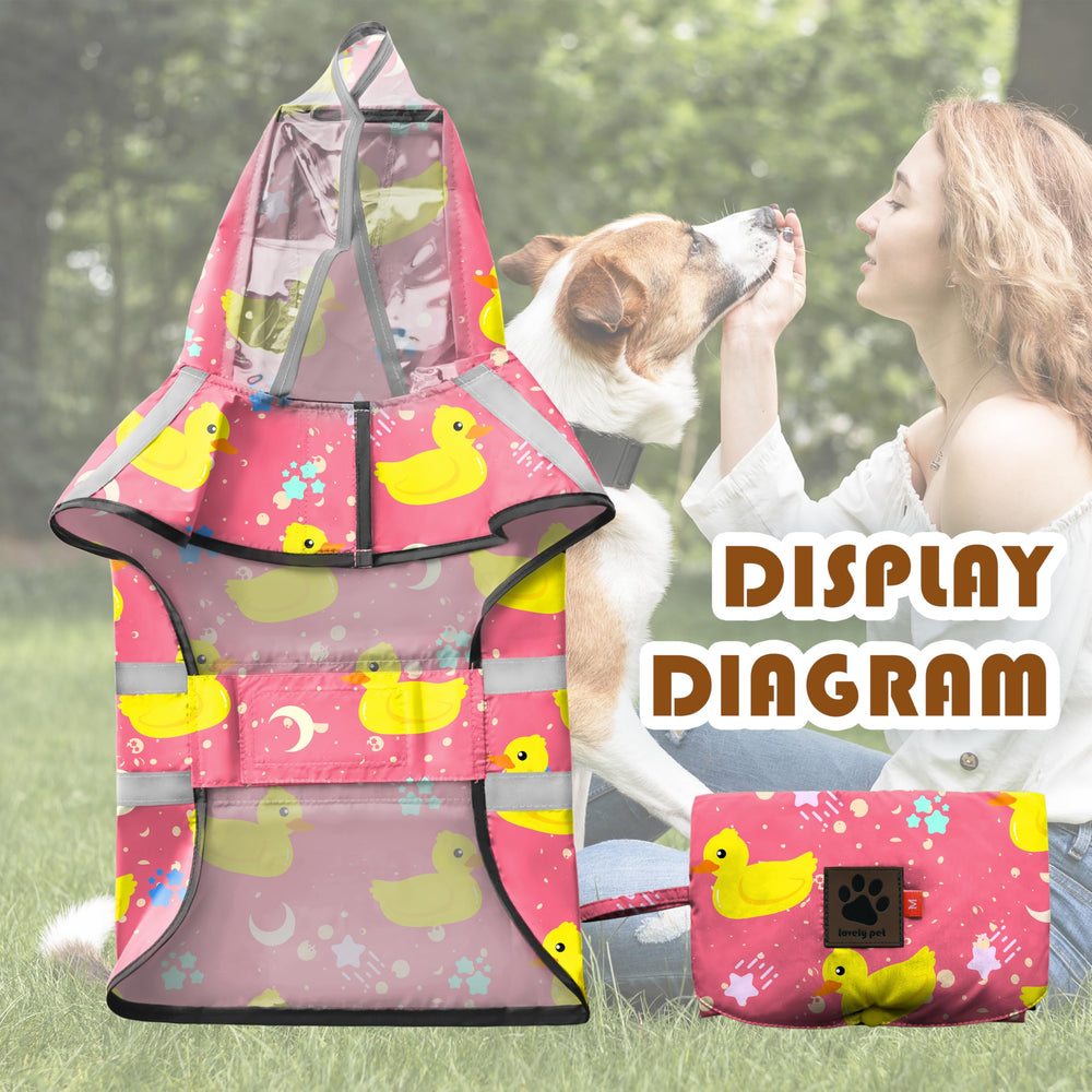 Eiaayer dog raincoat storage pouch for small essentials.