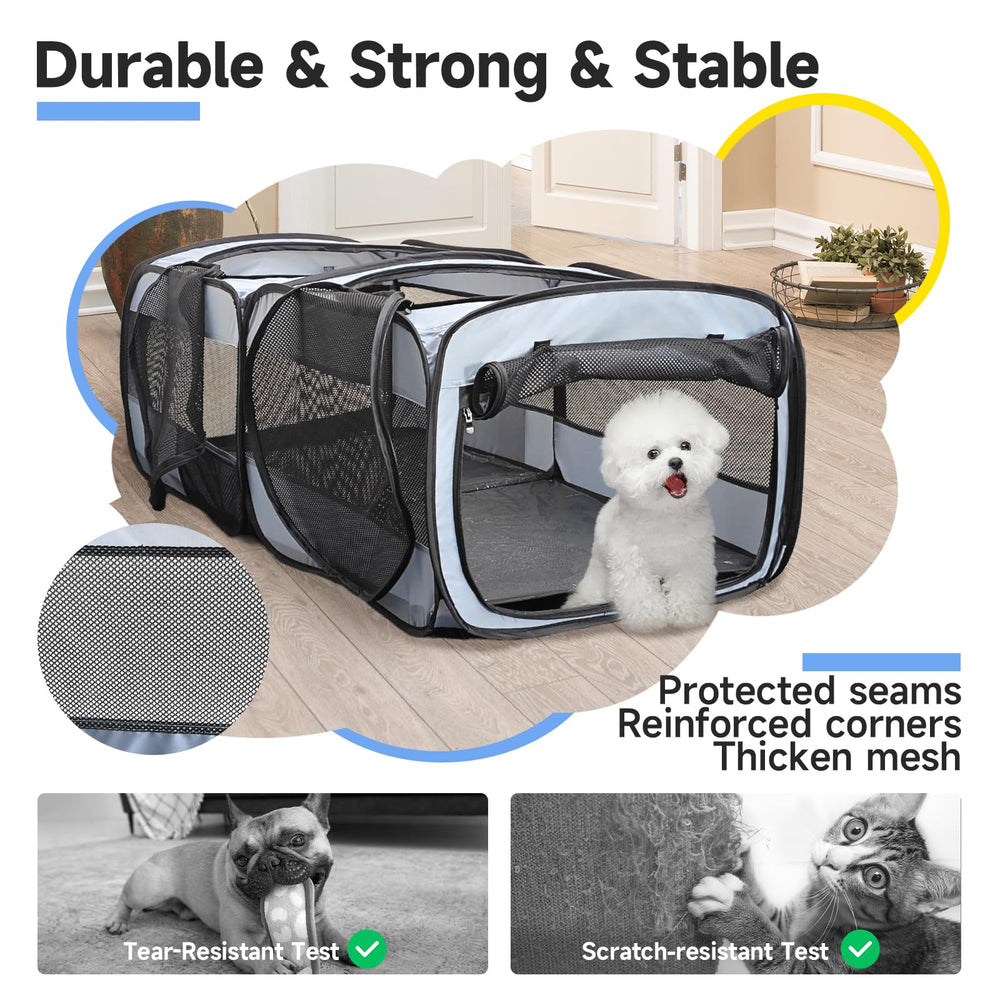 EighteenTek compact foldable design for quick storage and portability.