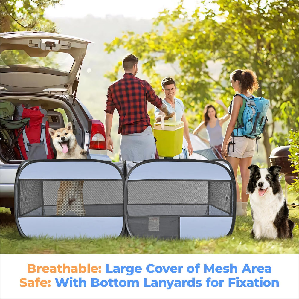 EighteenTek sturdy Oxford fabric and frame ensure durable, safe play.