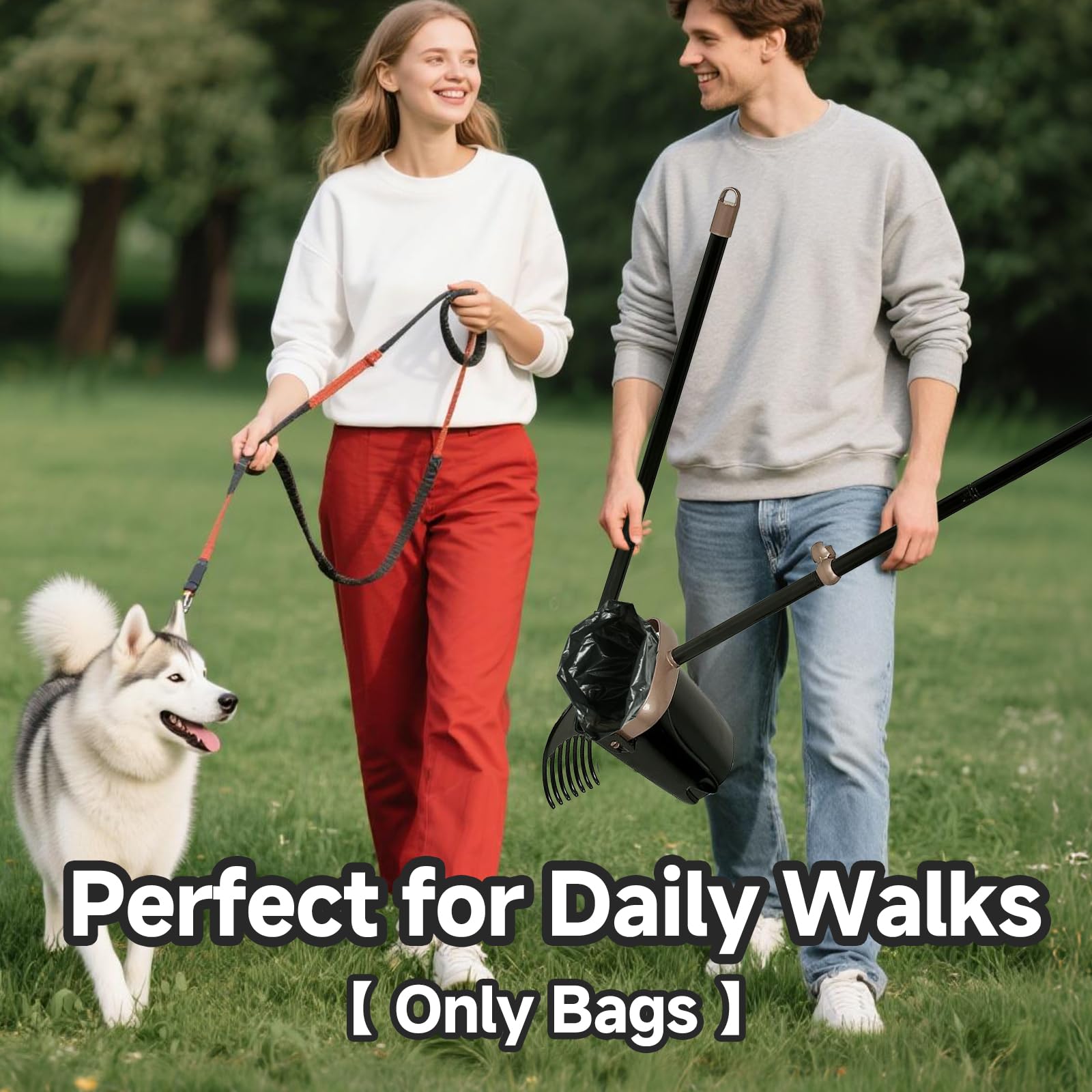 Eiszhjk bags enable quick load, knot, and toss disposal.