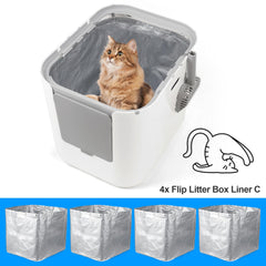 EKEPIN liner edge grip enables clean, easy removal without spills