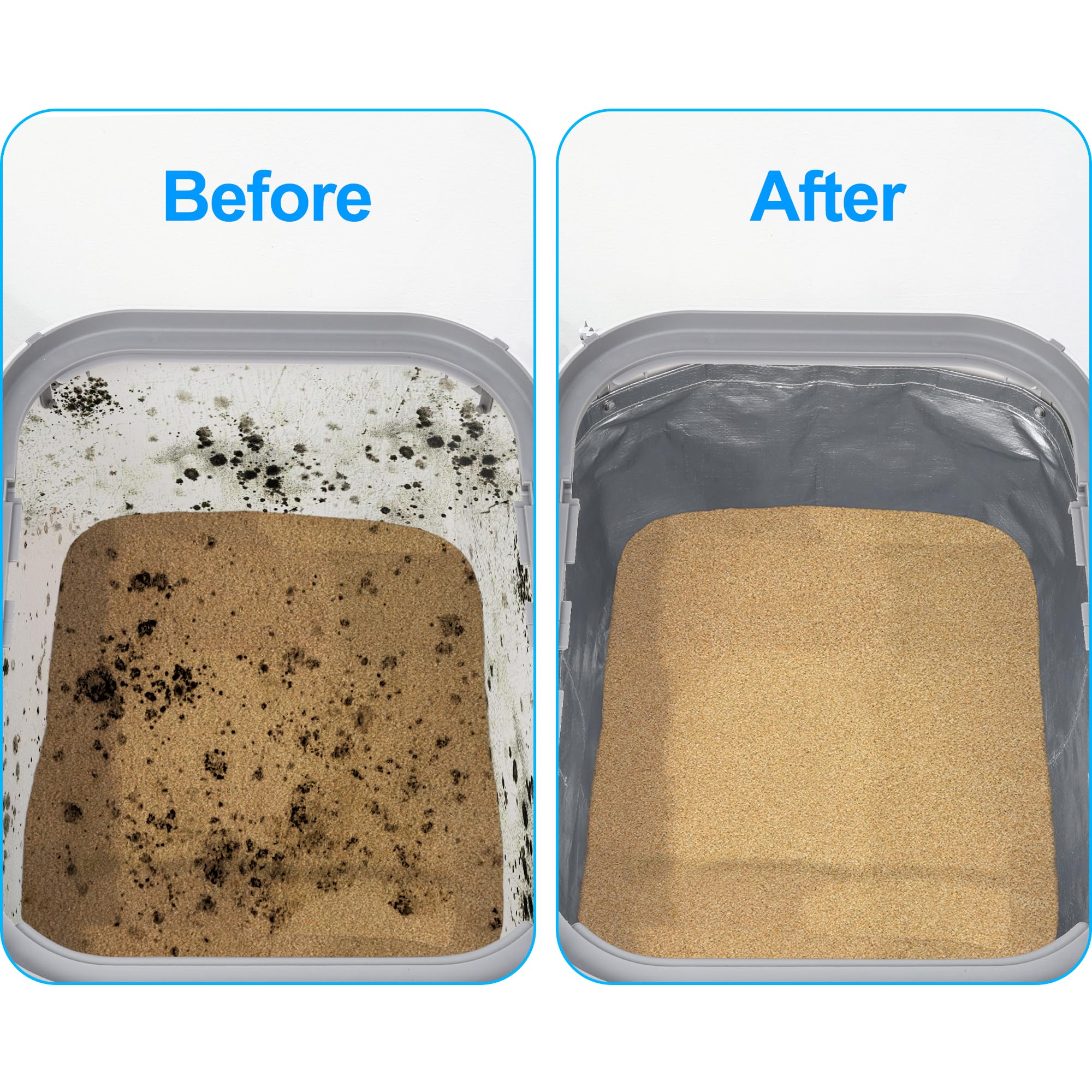 EKEPIN scratch-proof liner resists claws while staying tidy