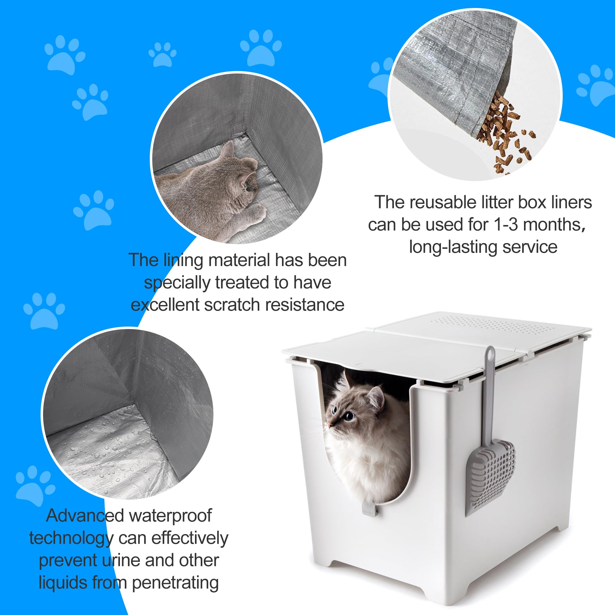 EKEPIN Modkat Type F liner compatibility ensures secure fit and no slips.