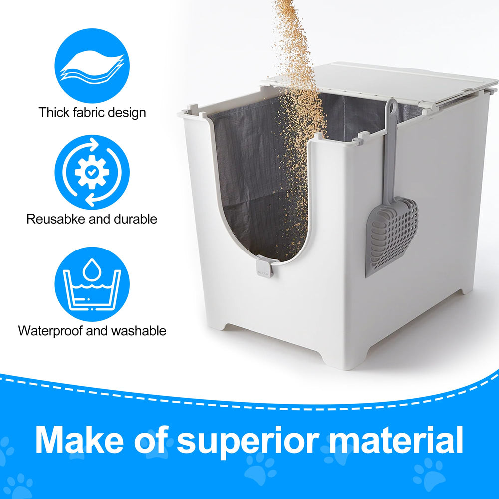 EKEPIN Modkat Type F liner reusable design reduces waste and maintenance.