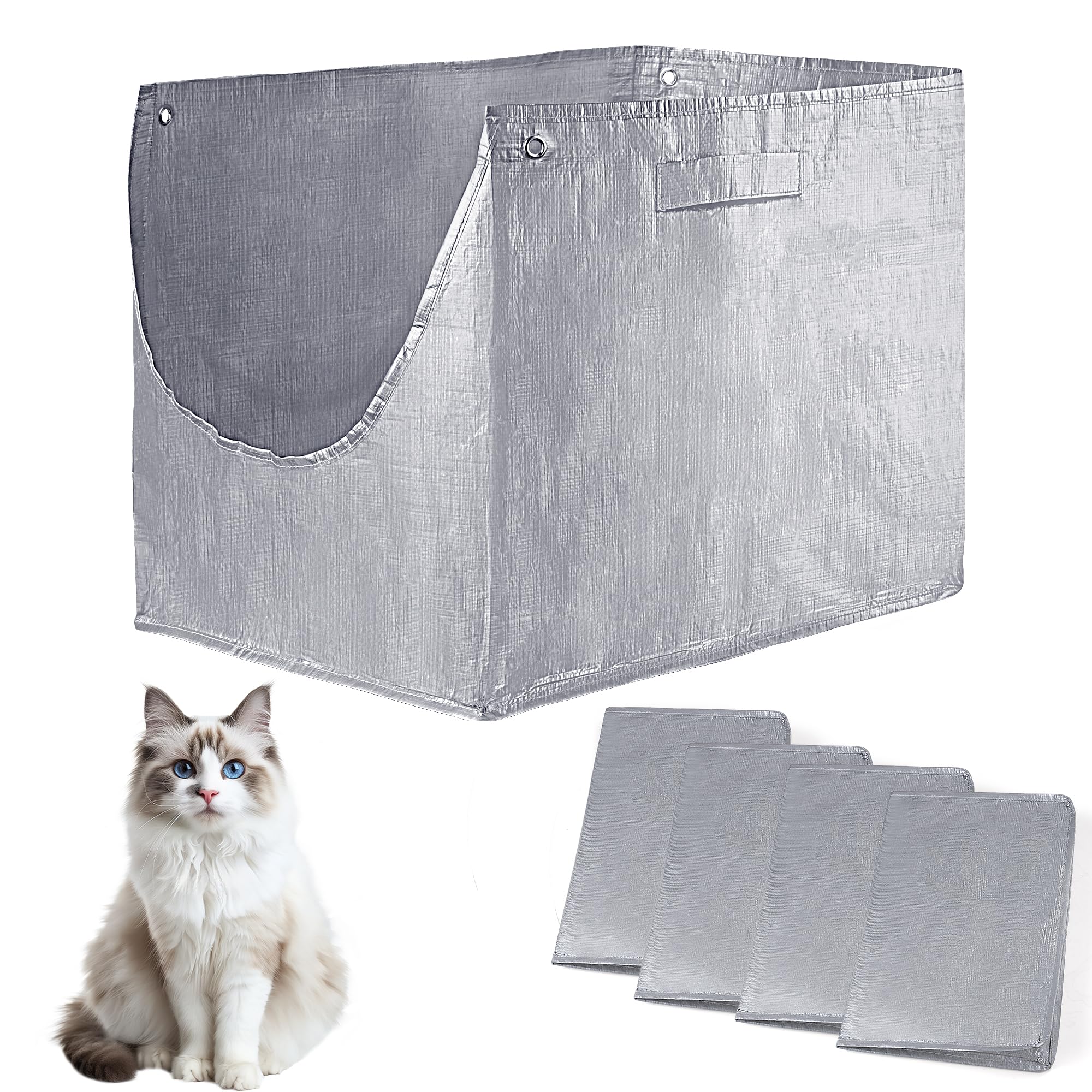 EKEPIN Modkat Type F liner pack with carrying handle for quick, clean litter changes.