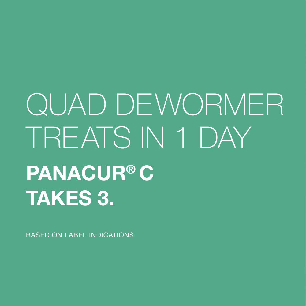 Elanco Quad Dewormer warning label reminds to keep out of reach of children.