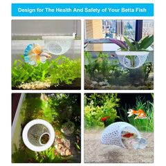 ELCCOTYA shrimp-hideout-white safe in-tank retreat.