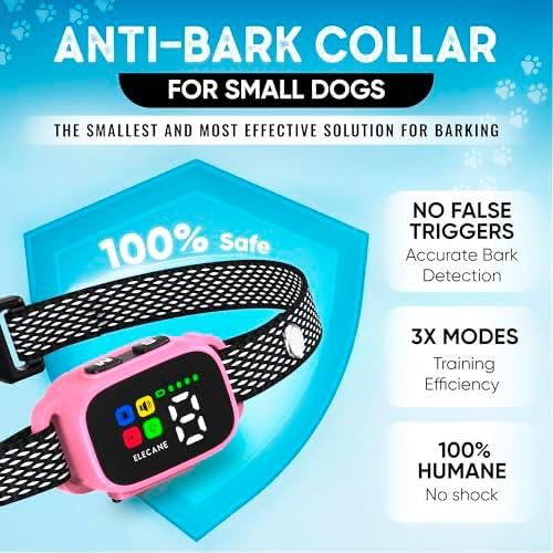 ELECANE small-dog-neck-6-20-inch demonstrates secure, comfortable fit during daily wear