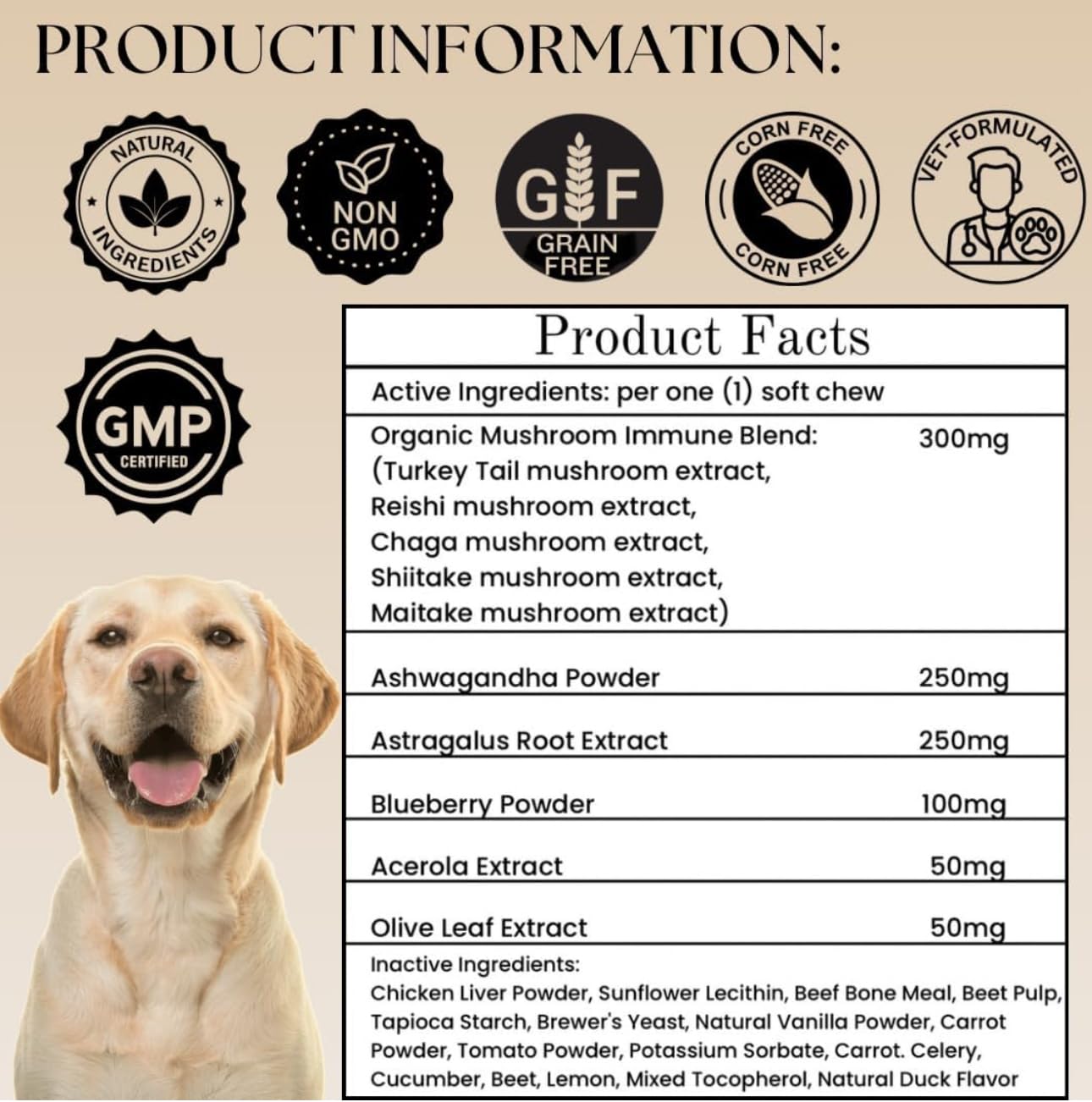 Electric Elixir grain-free dog supplement 90 soft chews ready to feed