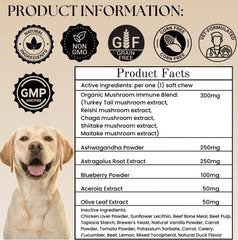Electric Elixir grain-free dog supplement 90 soft chews ready to feed