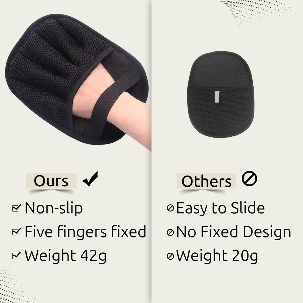 Electrostatic Pet Hair Removal Glove grooming cats and dogs