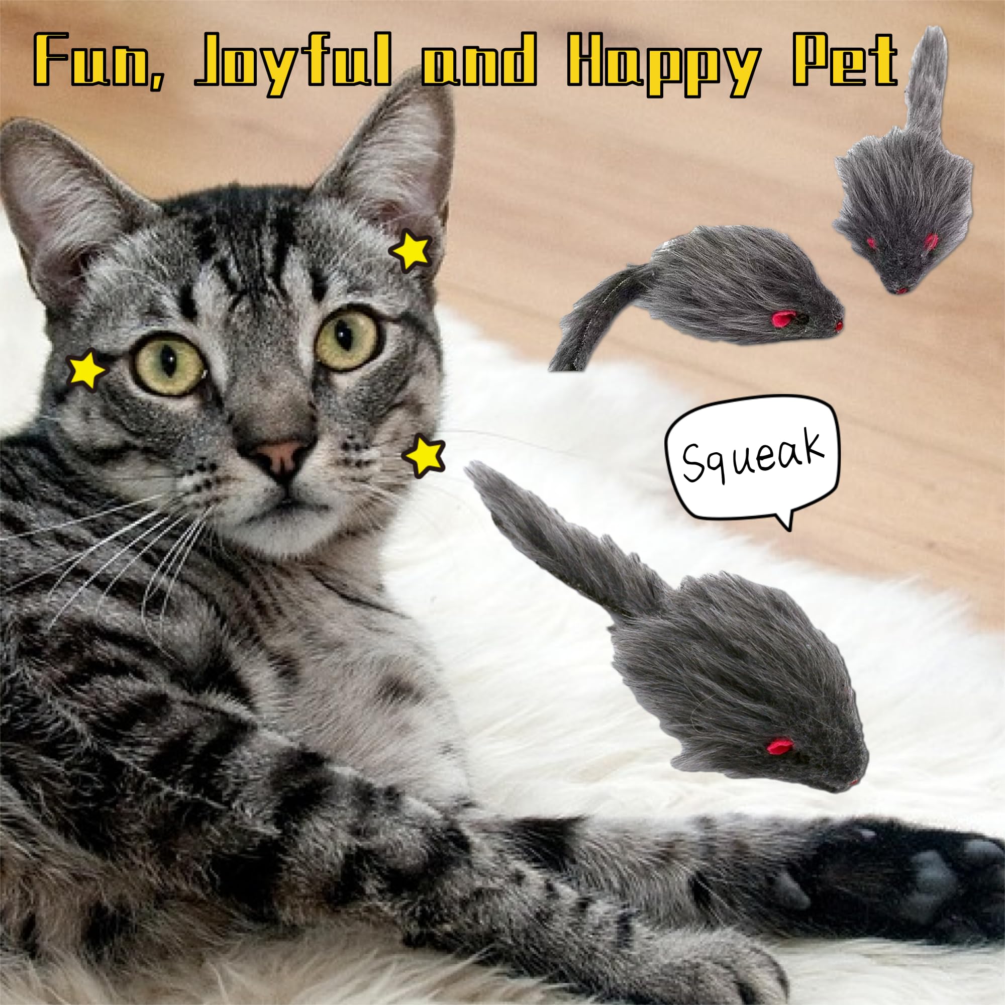 Electspark gift-ready cat toy pack for multi-cat households