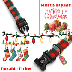 Elegant little tail winter dog collar with bowtie for cute seasonal outfits