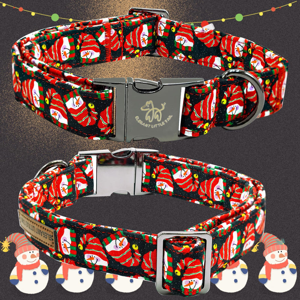 Elegant little tail XL adjustable collar with neck measurement guidance for a proper fit.