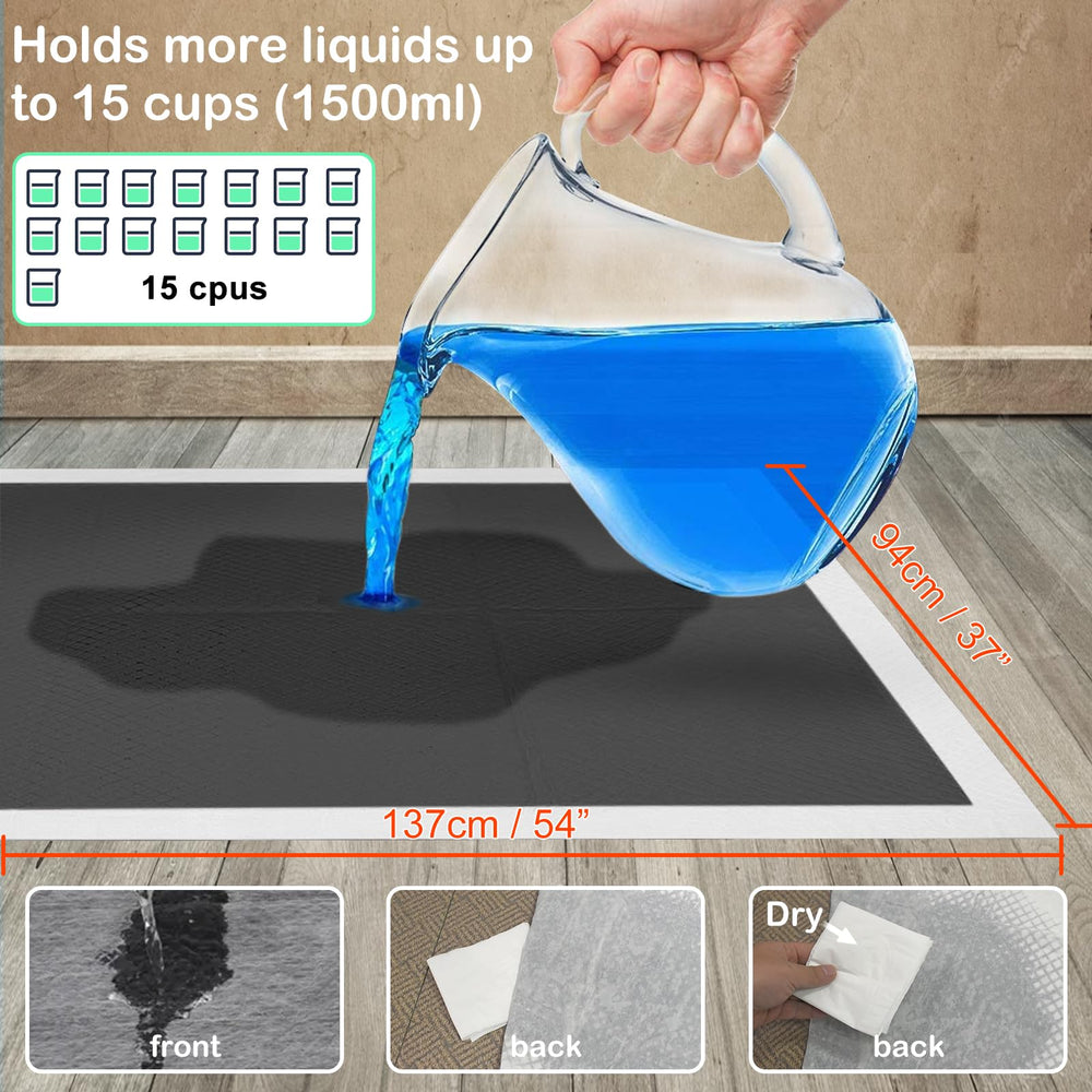ELEGX six-layer design delivers strong absorption and mess reduction