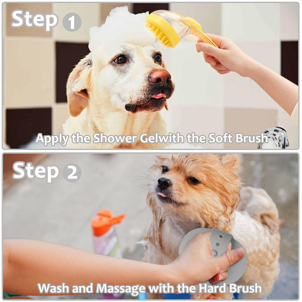 ELEGX 6-piece kit ideal for short- and medium-haired pets during showers.