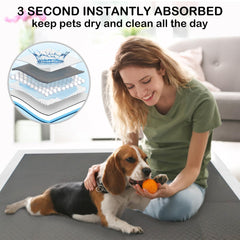 ELEGX 3D diamond quilted surface distributes moisture for better absorption.