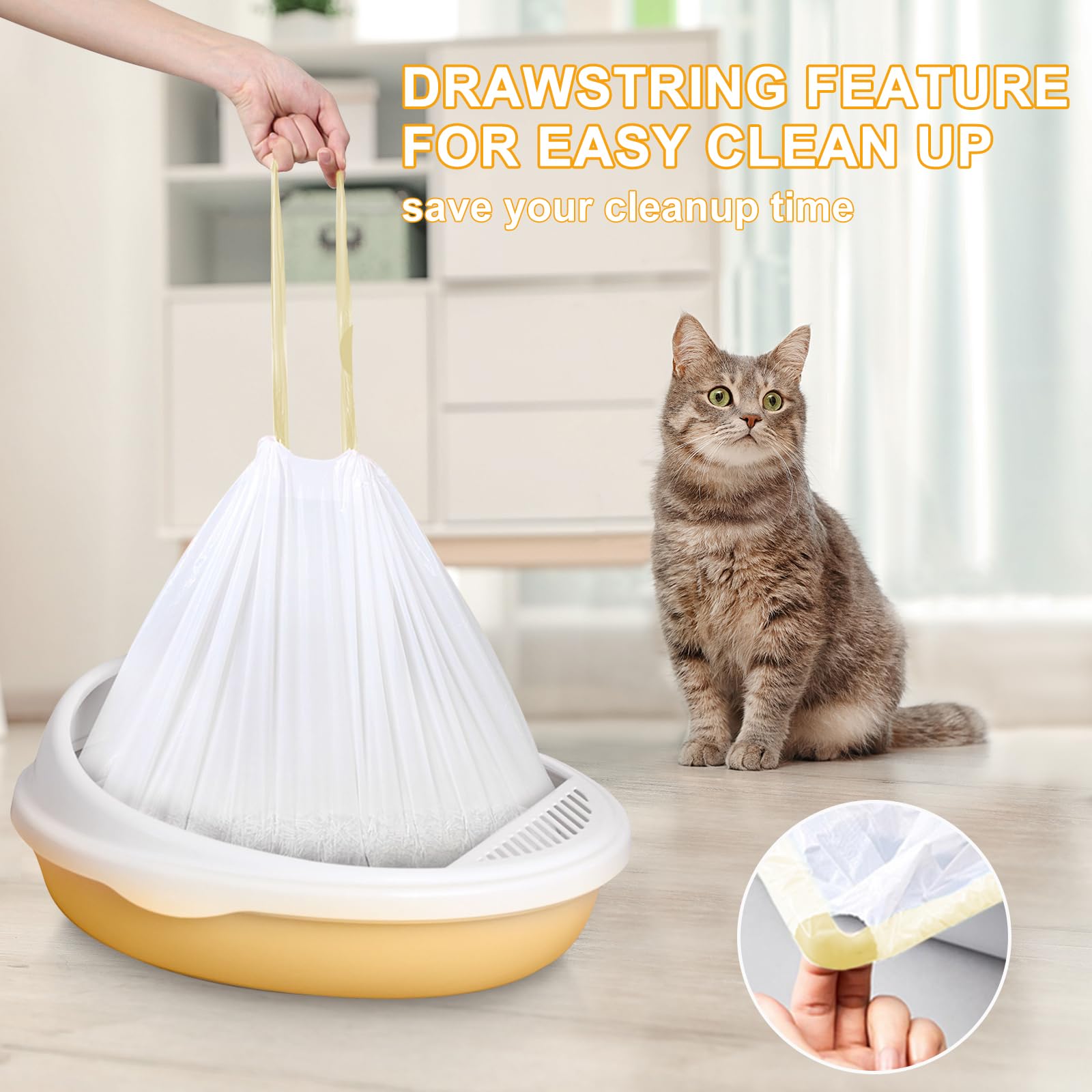 ELEGX compatibility with Nature's Miracle, Petmate, Van Ness, and IRIS liners.