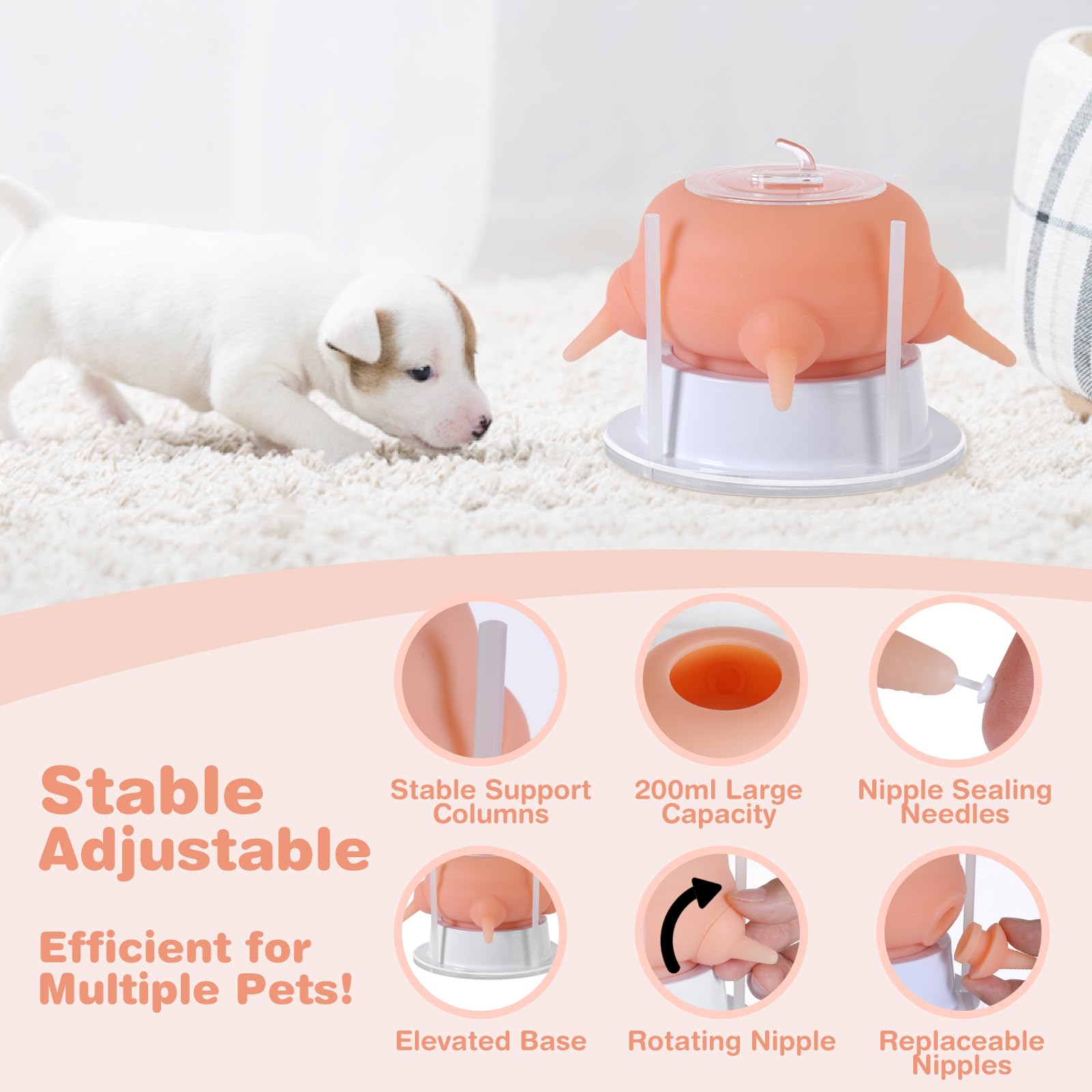 Elevonix nursing nipple adjustable nipples adapt to feeding height