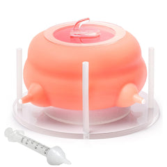 Elevonix nursing nipple kittens 4-nipples kit enables efficient multi-pet feeding.