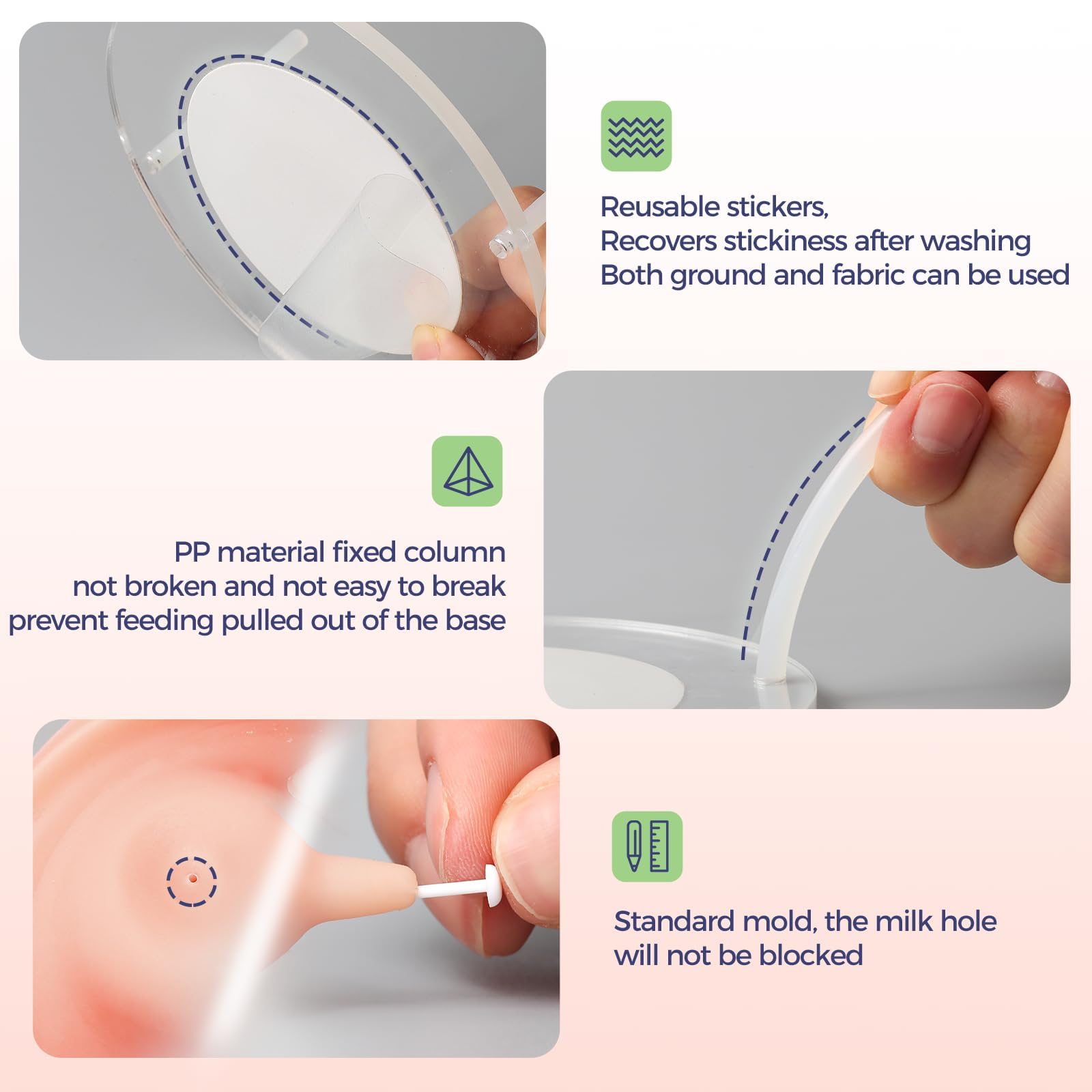 Elevonix 200ml capacity feeder holds ample milk for several pets.