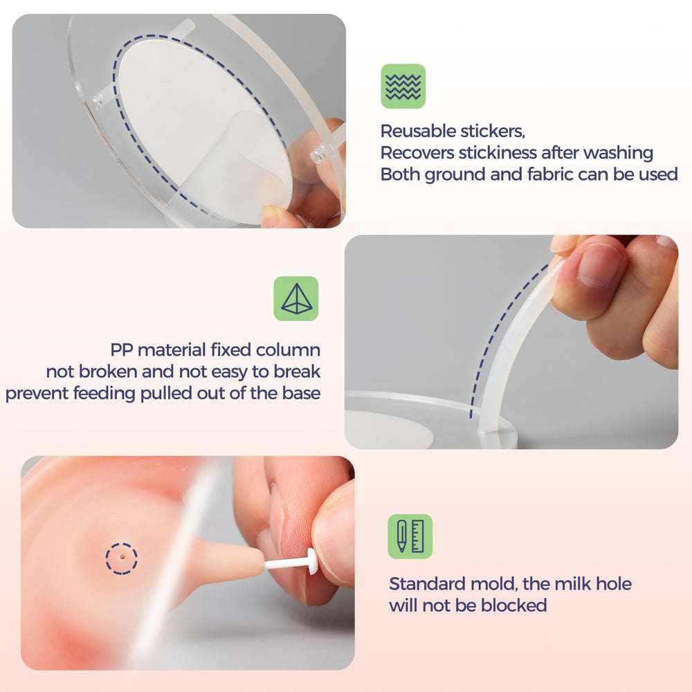 Elevonix 200ml capacity feeder holds ample milk for several pets.