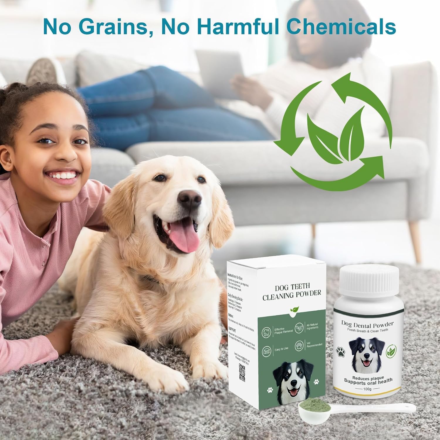 ELEVTC fresh breath visual suggests odor-neutralizing benefits for pets