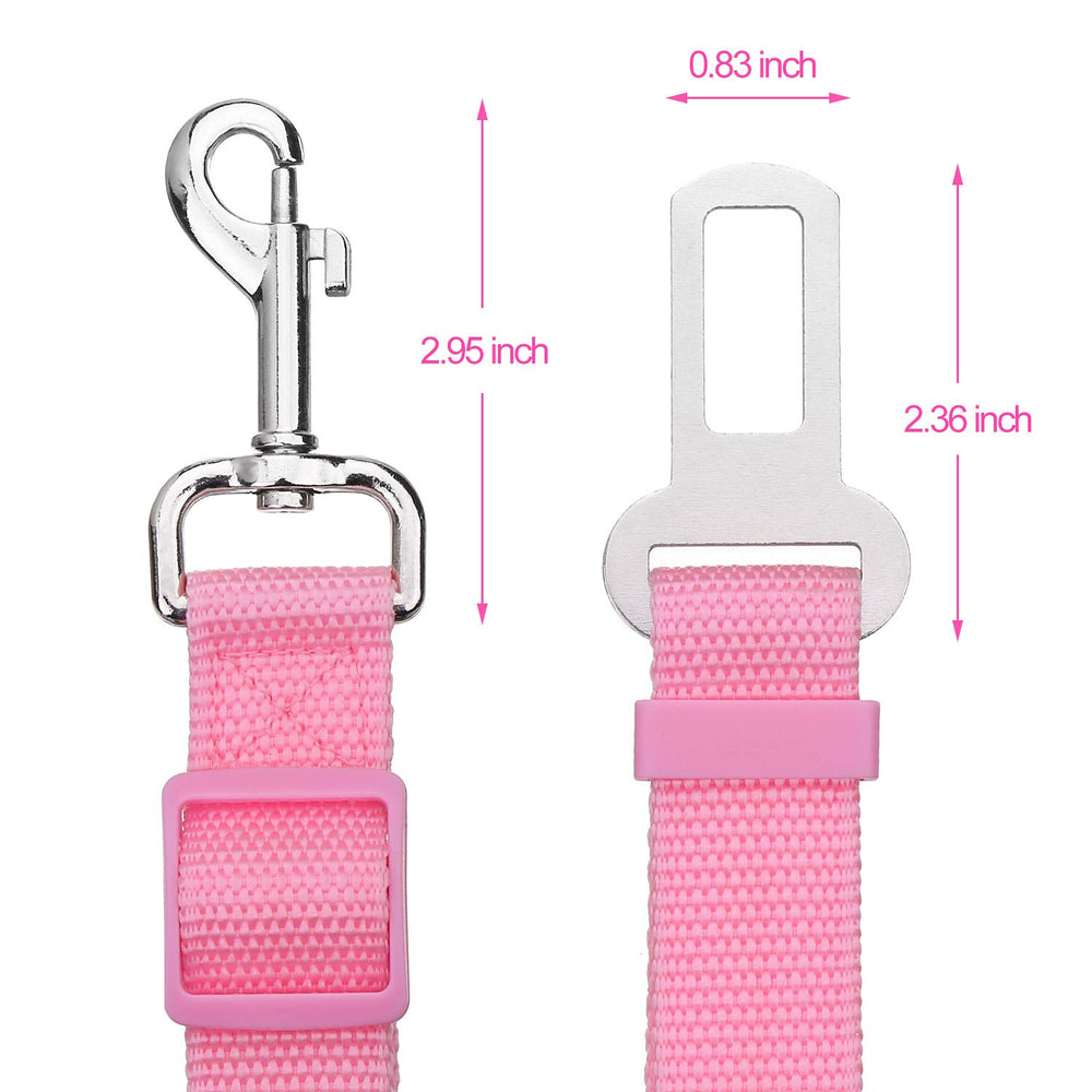 Elisel pet seat belt clip attachment hook demonstrating quick-secure connection