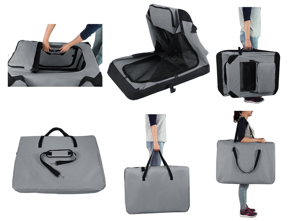 EliteField carrying bag and fleece bed included for convenient transport and cozy indoor rest.