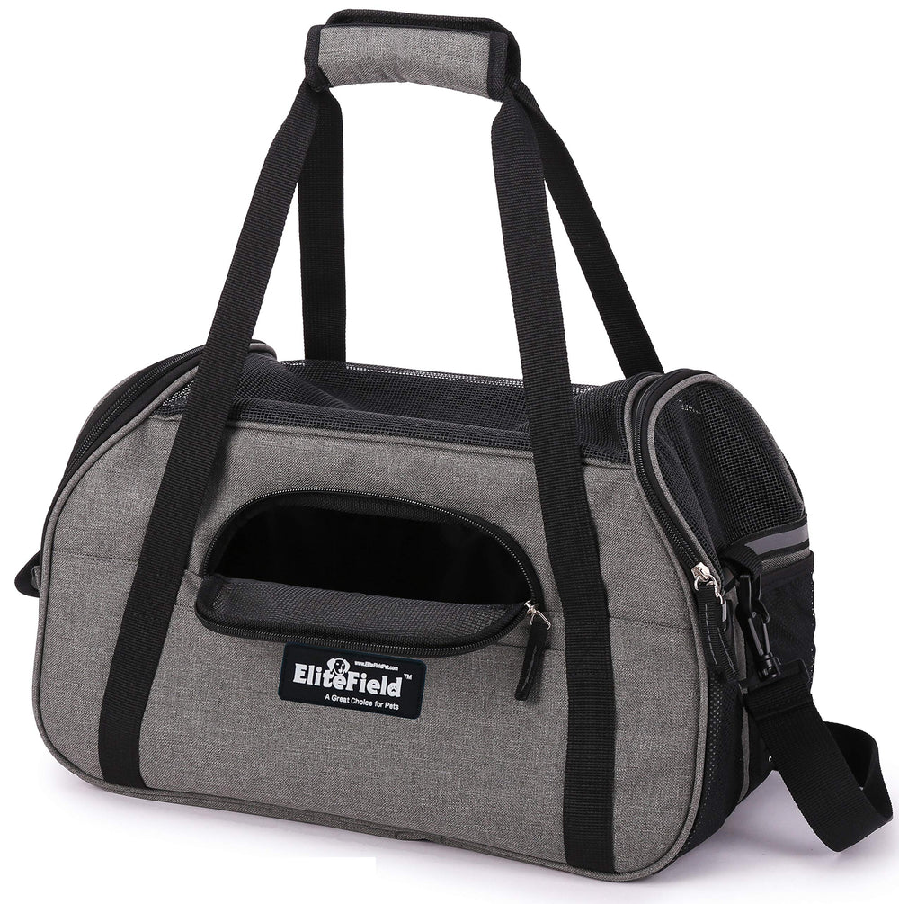 EliteField back sleeve enables luggage attachment for easy travel