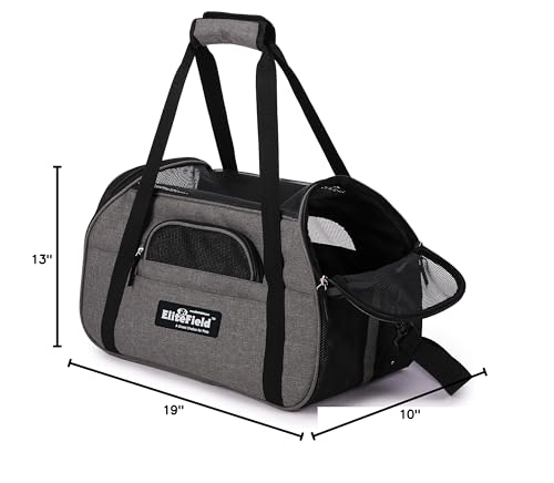 EliteField exterior pockets store food and accessories