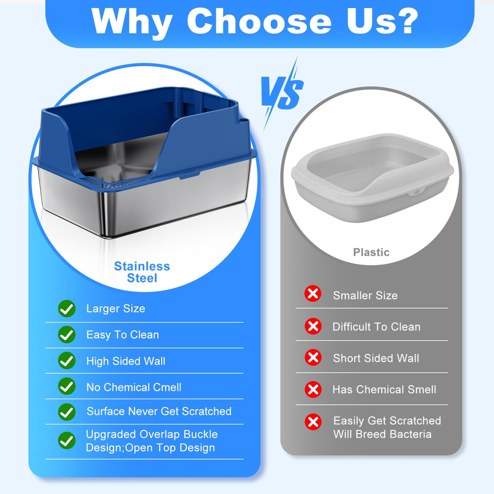 Ellenpent storage design includes scoop, mat, bag, and stickers for organization