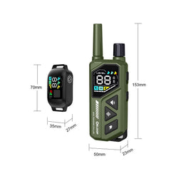 ELOOP collar LED locator light with reflective strip for night visibility