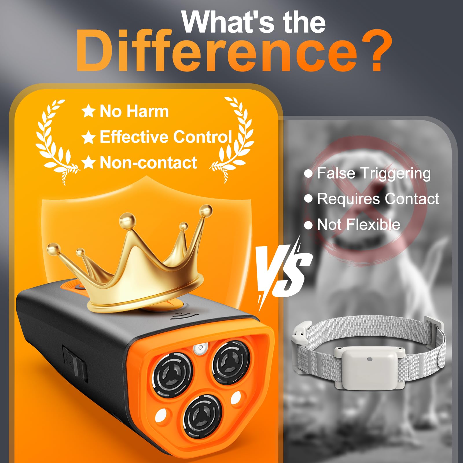 ELRINA Multi-frequency control allows adjustable settings to reduce habituation during training
