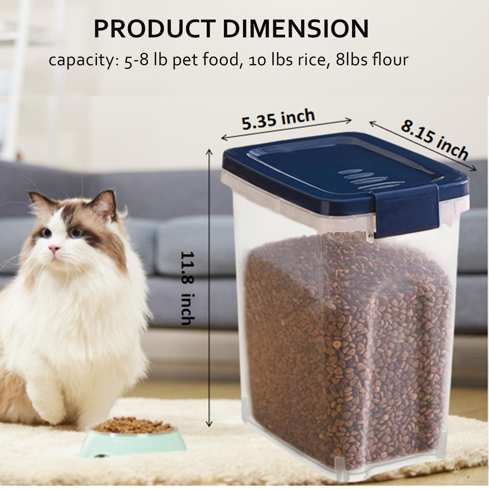 Elwichen BPA-free plastic for safe, durable storage of pet food.