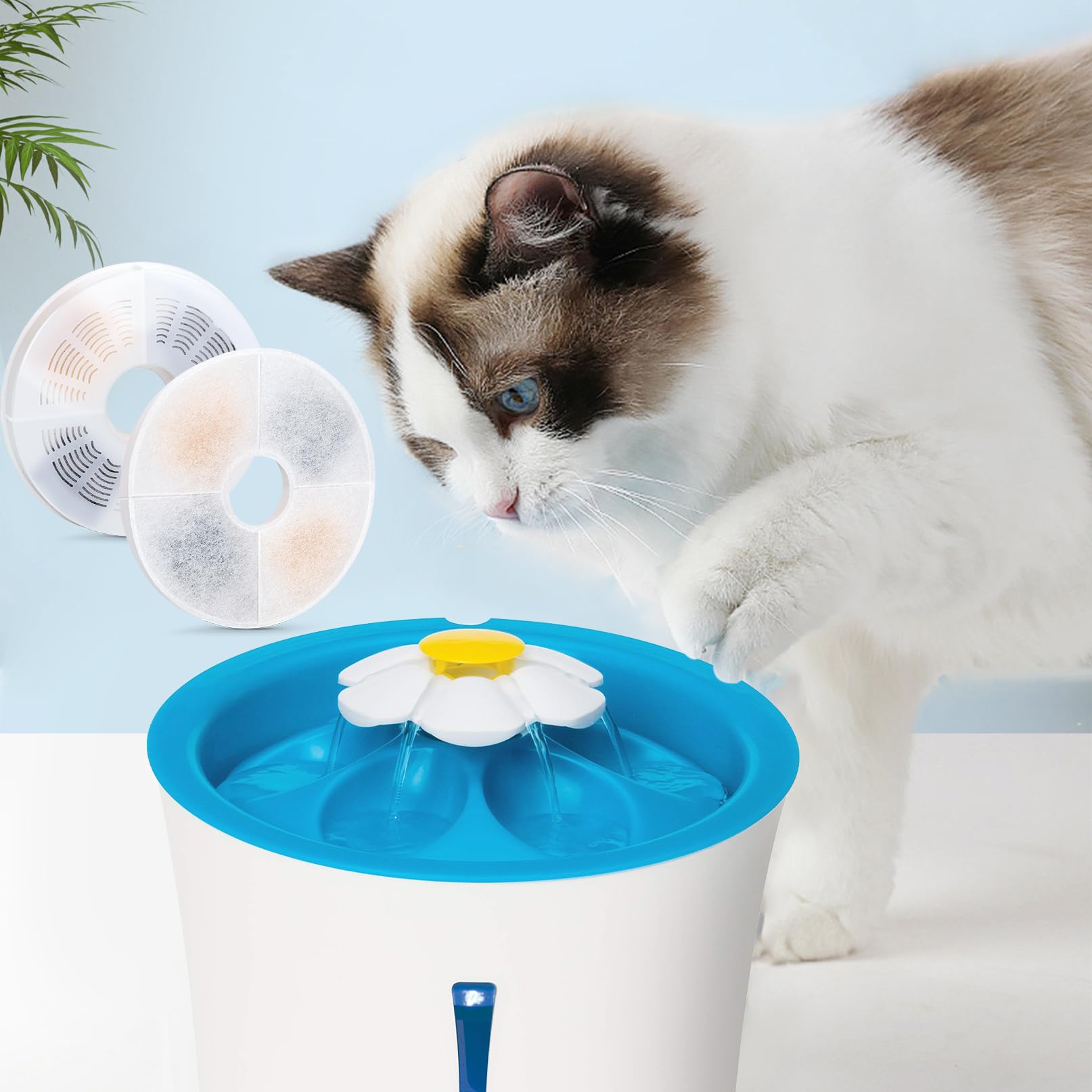 ELXXROONM compatibility with Catit Senses and Flower fountains.